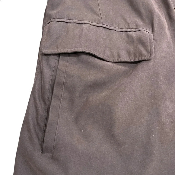 Vintage London Fog Brown Lined Trench  Coat with Collar Men’s Size Small - Picture 16 of 16